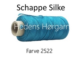 Schappe- Seide 120/2x4 farve 2522 Petrolgrøn